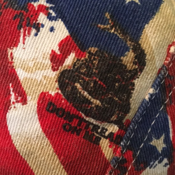 Comeaux Don’t tread on me welders cap stars n stripes hat red white & blue large - Picture 14 of 14